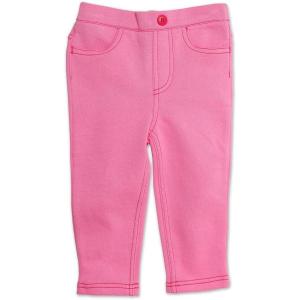 Zutano Little Girls’ Terry Matchstick Jean(Hot Pink)