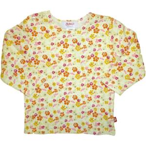 Zutano Organic Baby Baby-girls Long Sleeve Meadow Flower T-Shirt