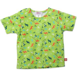 Zutano Unisex Baby CowBoys Short Sleeve T Shirt, Lime, 12 Months