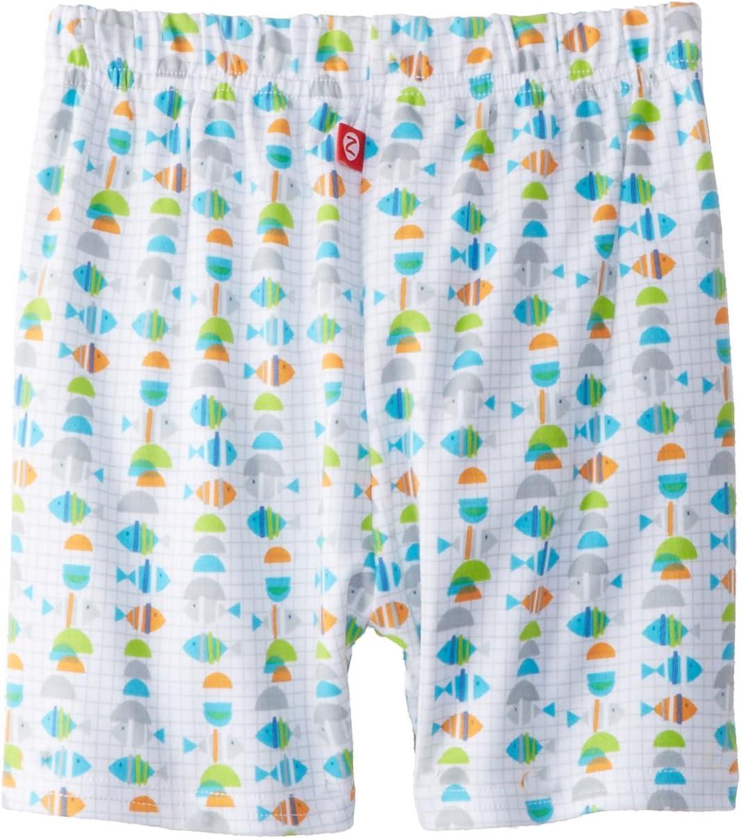 imageZutano Baby Boys Heathered ShortsWhite