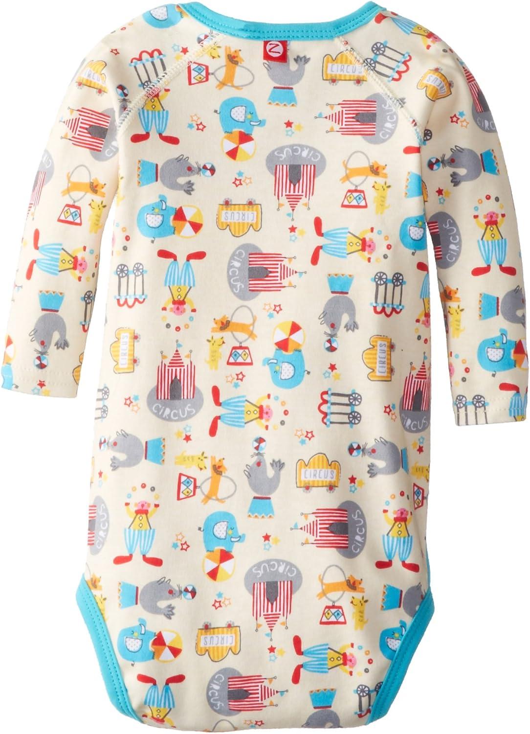 imageZutano Unisex baby Le Cirque Long Sleeve Body WrapCream