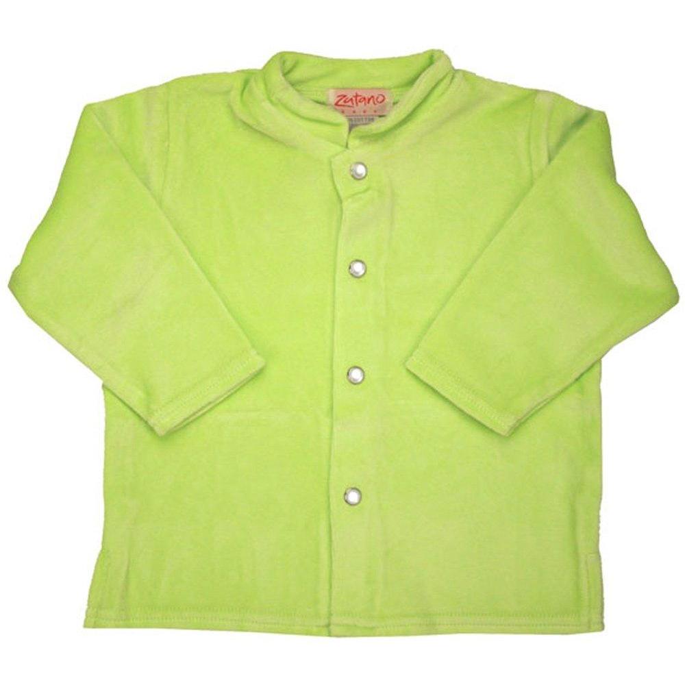 imageZutano Lime Velour Jacket Unisex 06 Months