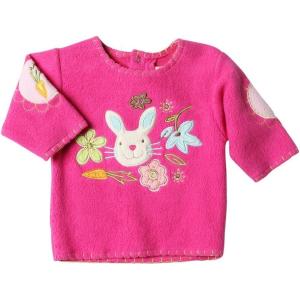 Zutano Fleece Pullover(Garden Bunny)
