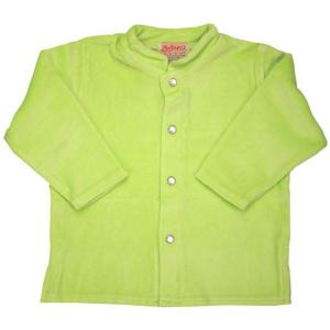 Zutano Lime Velour Jacket, Unisex, 0-6 Months