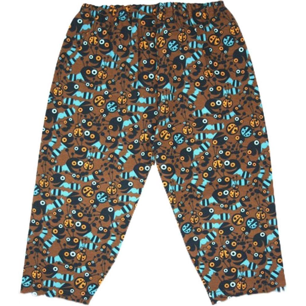 imageZutano Baby Boys Moonlight Bugs Leggings 1218 Months Chocolate