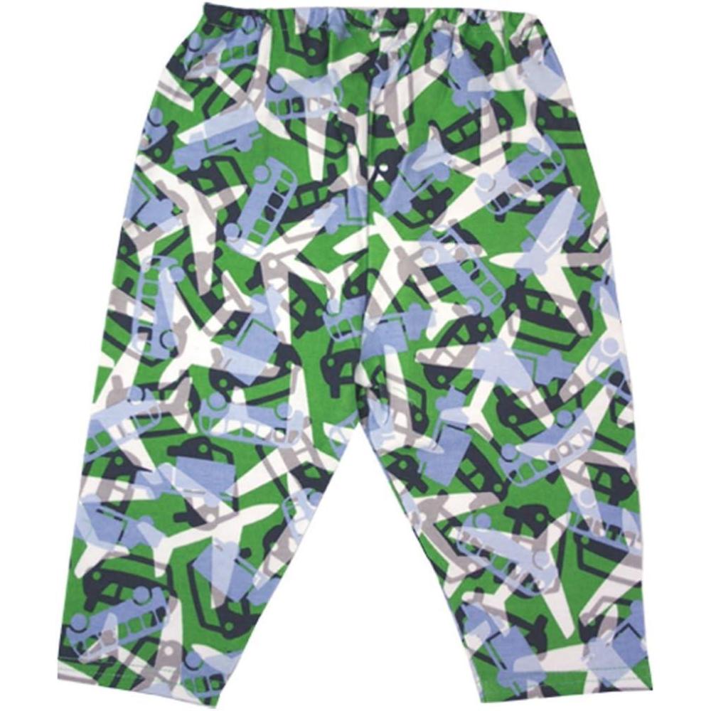 imageZutano Bus Stop Baby Boys Leggings 06 Months Green