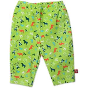 Zutano Baby-boys Newborn Cowboys Legging(Lime)