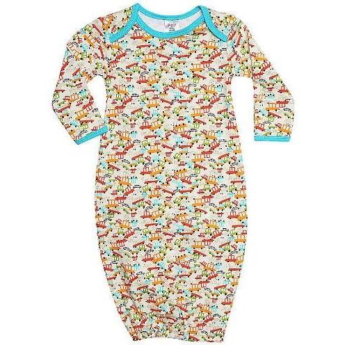 imageZutano Baby Boys Clunkers Gown  Cream  9 Months