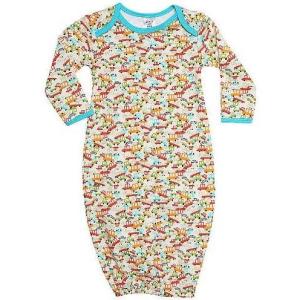 Zutano Baby Boys’ Clunkers Gown – Cream – 9 Months