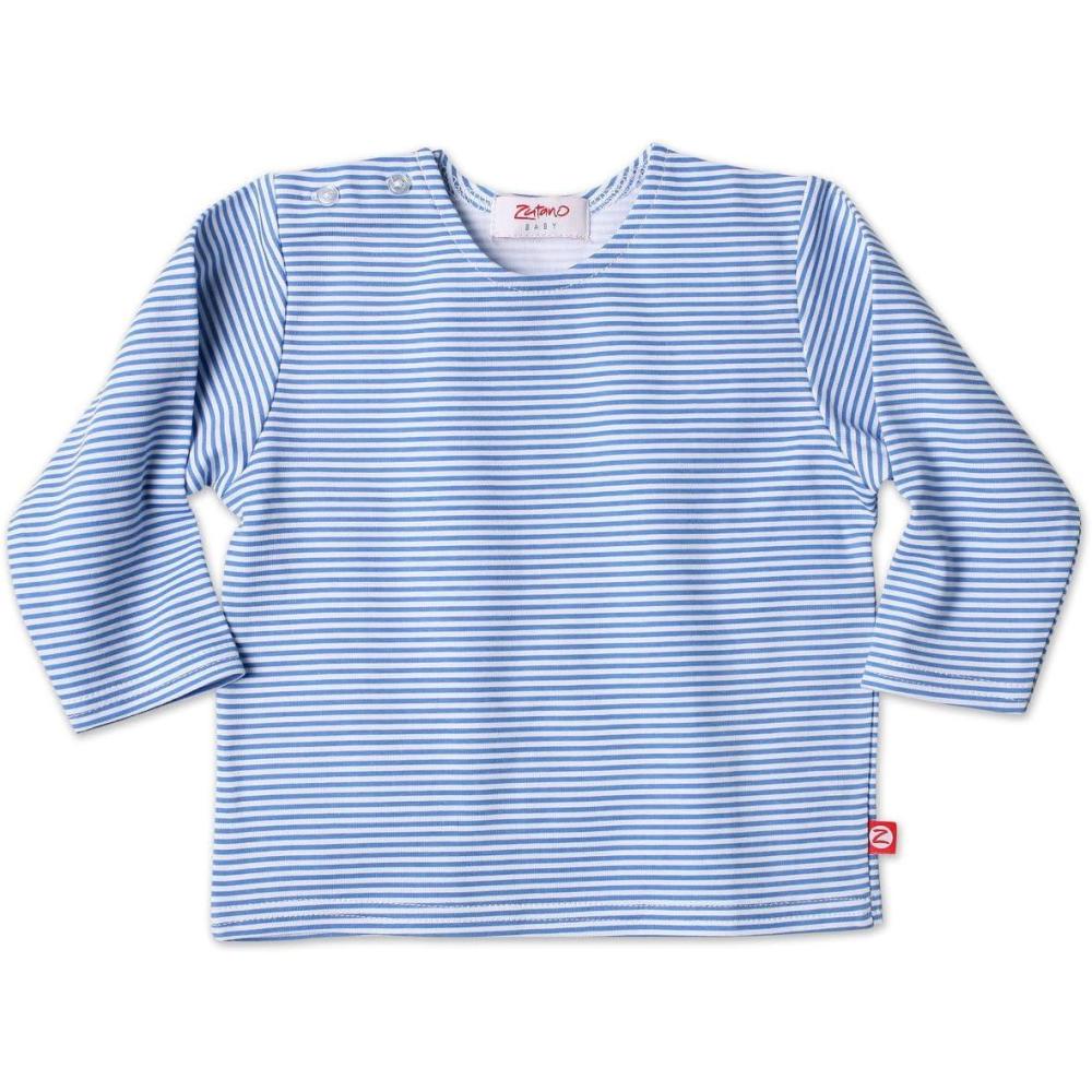 imageZutano Baby Boys Happy Camper Long Sleeve TShirtPeriwinkle