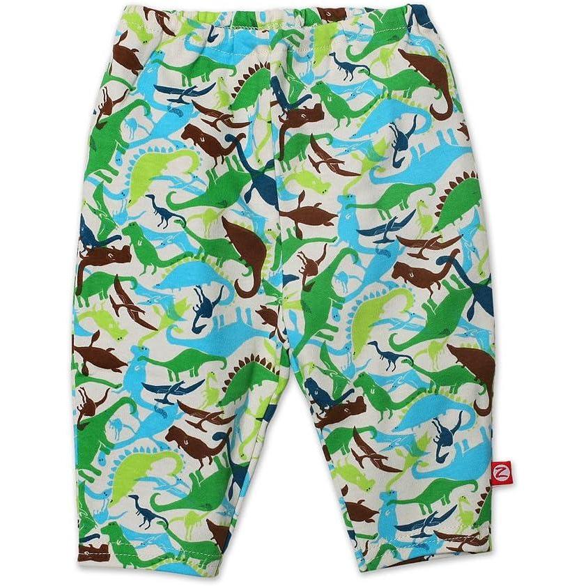 imageZutano BabyBoys Newborn Dinos LeggingCream