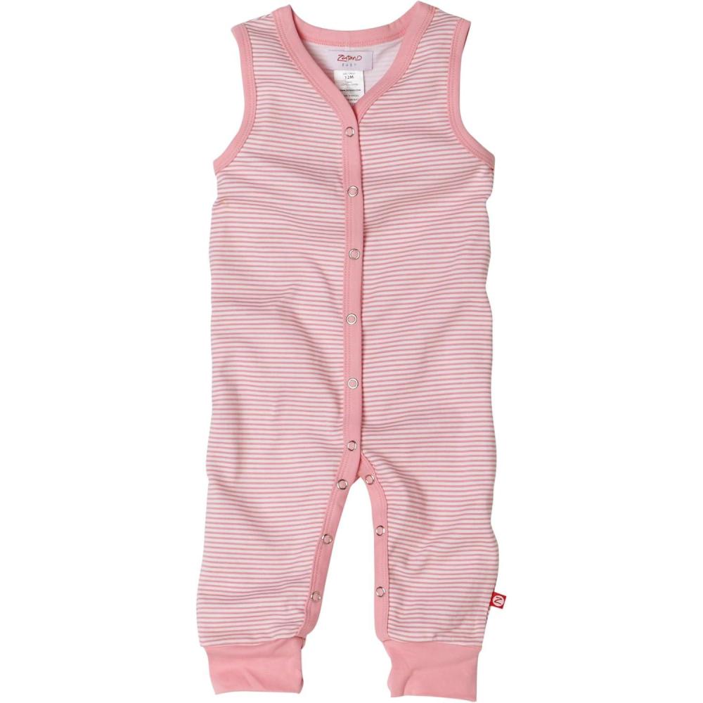 imageZutano Candy Stripe Sleeveless RomperPink