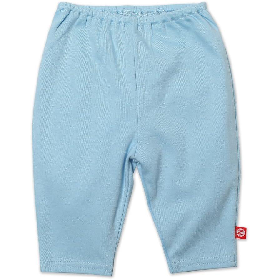 imageZutano UnisexBaby Newborn Pastel Solid LeggingBluebird
