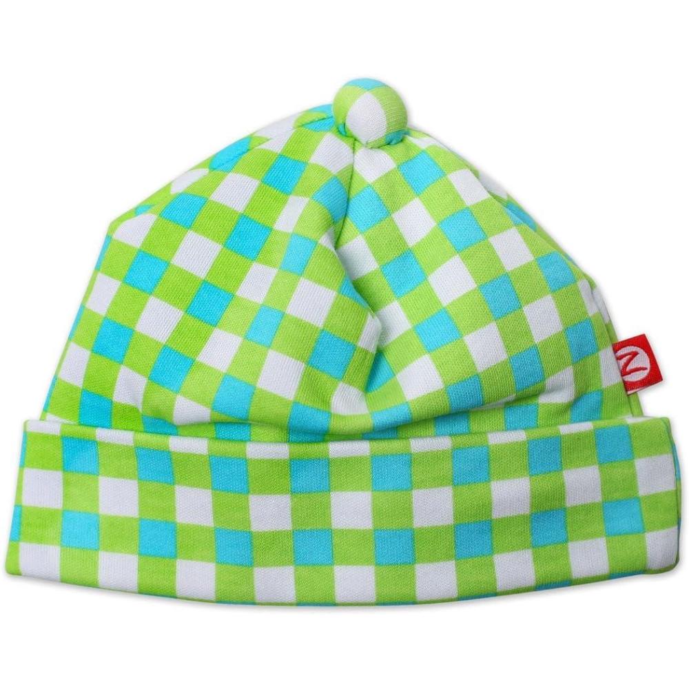 imageZutano Unisexbaby Newborn Fair And Square CapLime
