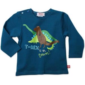 Zutano Baby Boys Happy Camper Long Sleeve T-Shirt(Pagoda)