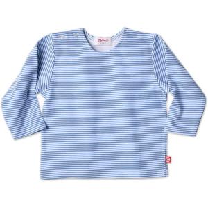 Zutano Baby Boys Happy Camper Long Sleeve T-Shirt(Periwinkle)