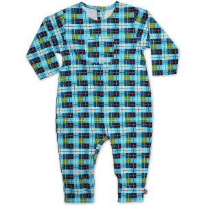 Zutano Newborn Baby-Boys O’Reilly Check Coverall(Multi)