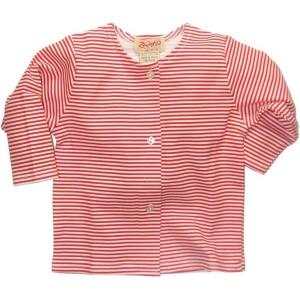 Zutano Red Candy Stripe Jacket, Unisex Baby, Infant (6-12 Mths)