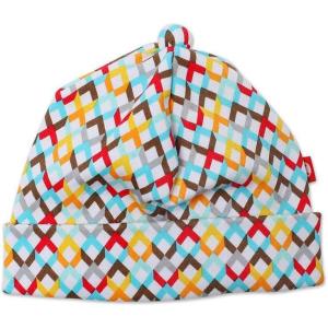 Zutano Unisex baby Helix Hat, Multi, 24 Months