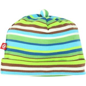 Zutano Unisex-Baby Infant Multi Stripe Hat, Chocolate, 6 Months