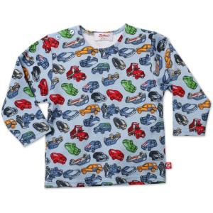 Zutano Baby Boys Motorway Long/Sleeve Tshirt(Chambray)