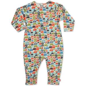 Zutano Newborn Baby-Boys Piccadilly Cars Coverall(Cream)