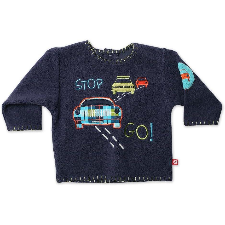 imageZutano Baby Boys Fleece Piccadilly PulloverNavy