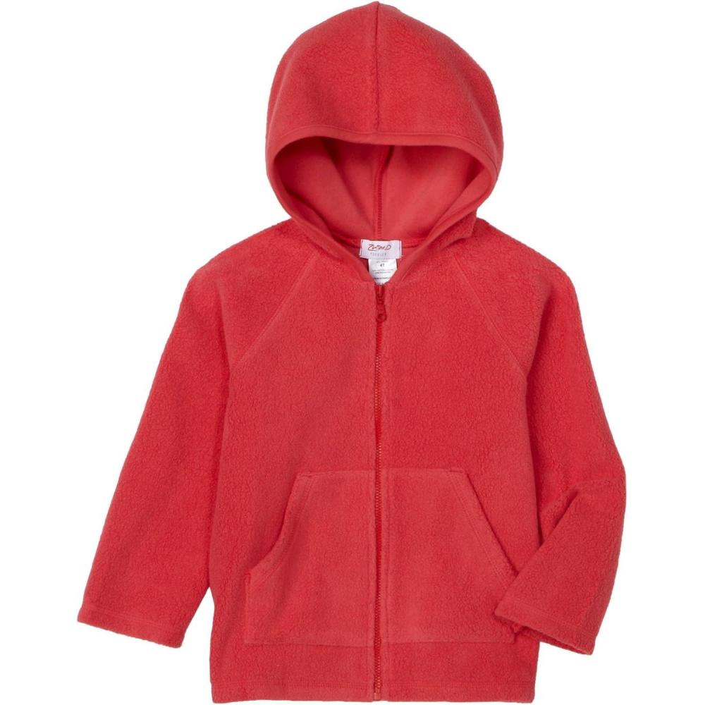 imageZutano Little Boys Cozie Zip HoodieRed