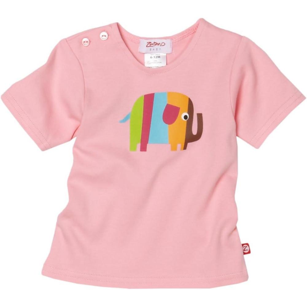 imageZutano Baby Girls Giardini Short Sleeve T ShirtPink
