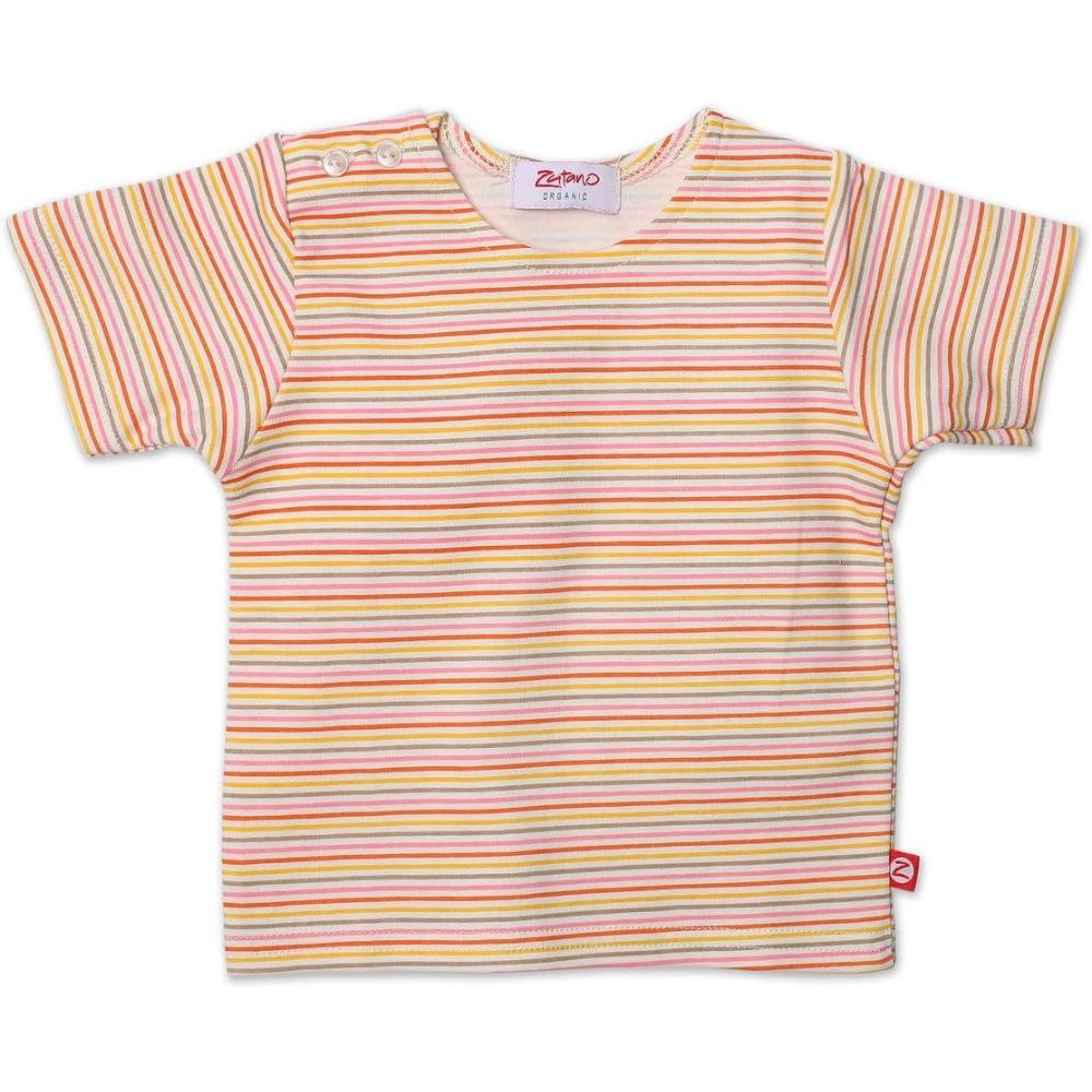 imageZutano Mini Stripe Short Sleeve T ShirtSunset