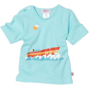 ZUTANO Surfin Short Sleeve Screen T Shirt(Aqua)