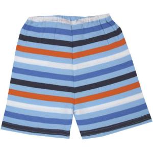 Zutano Chambray Bold Stripe Shorts