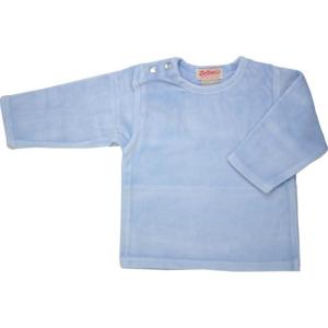Zutano Chambray Velour Crewneck, 0-3 Months