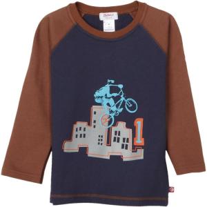 Zutano Little Boys’ Raglan First Place Crewneck(Navy)