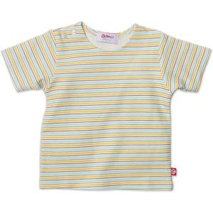 Zutano Mini Stripe Short Sleeve T Shirt(Blue)