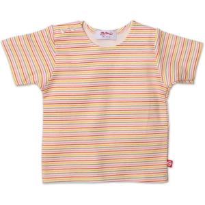 Zutano Mini Stripe Short Sleeve T Shirt(Sunset)