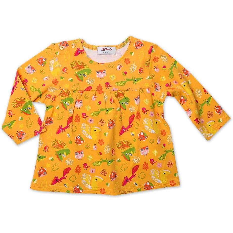 imageZutano Baby Girls Nutkin Peasant TopOrange