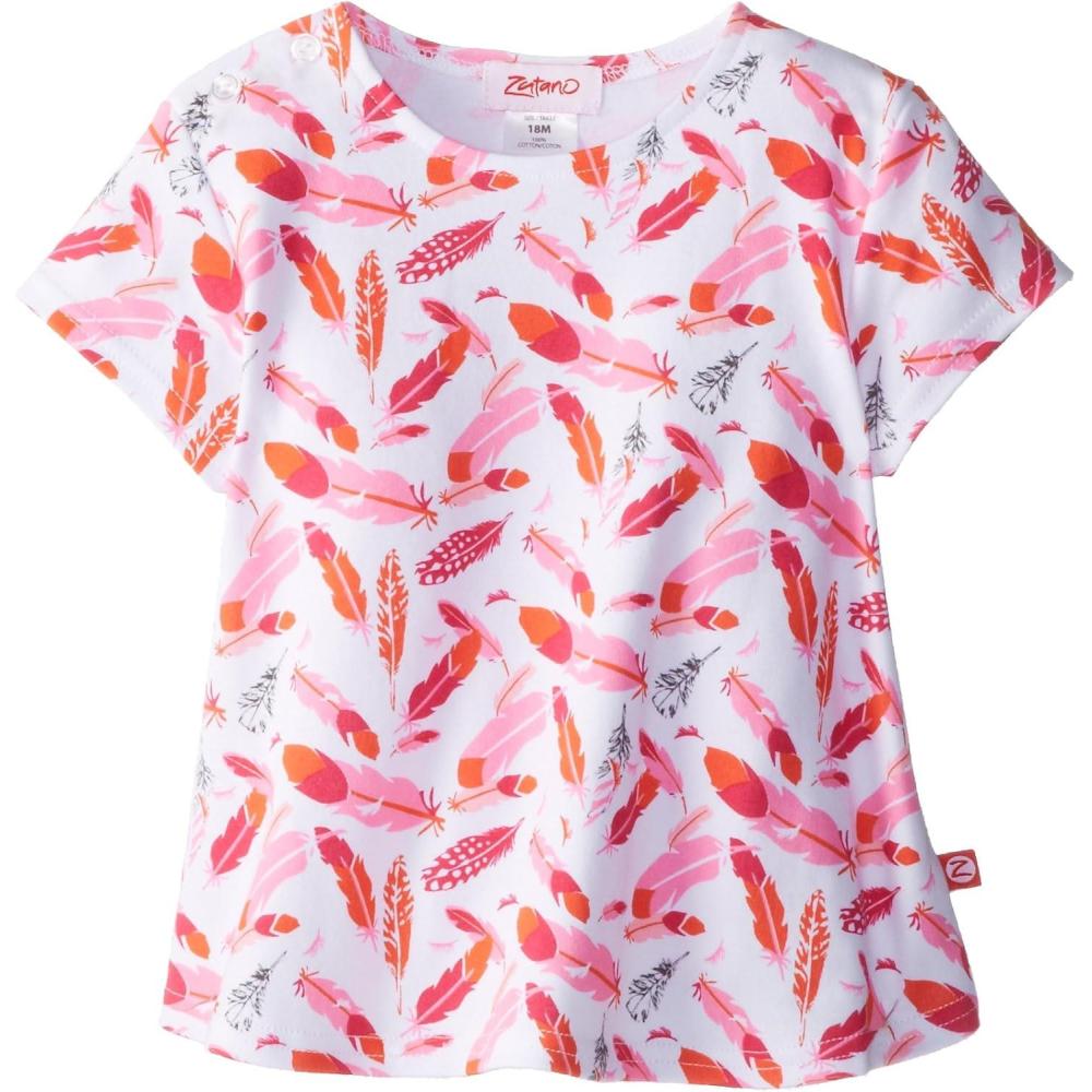imageZutano Baby Girls Tickled Swing Tee Fuchsia 6 Months