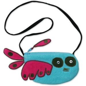 Zutano Little Girls’ Owl Purse(Pool)