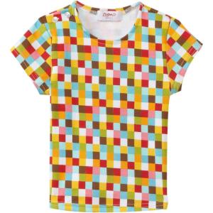 Zutano Baby Girls’ Pixelate Swing Tee(Multi)