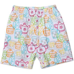 Zutano Baby Girls’ Cups And Cakes Short(White)