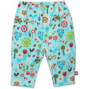 Zutano Baby-girls Newborn Penny Lane Legging(Aqua)