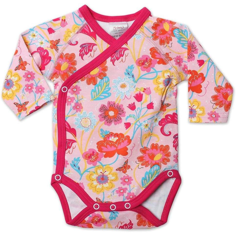 imageZutano Baby Girls Secret Garden Long Sleeve Body WrapPink