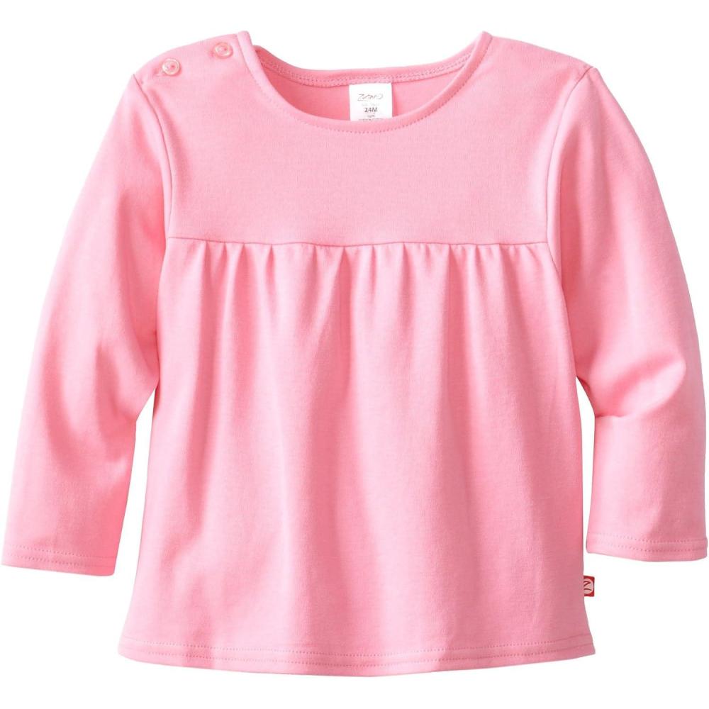 imageZutano Baby Girls Girls Adorable Peasant Baby TopHot Pink