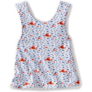 Zutano Baby Girls’ Elephantasia Rev Sunshine Top(Periwinkle)