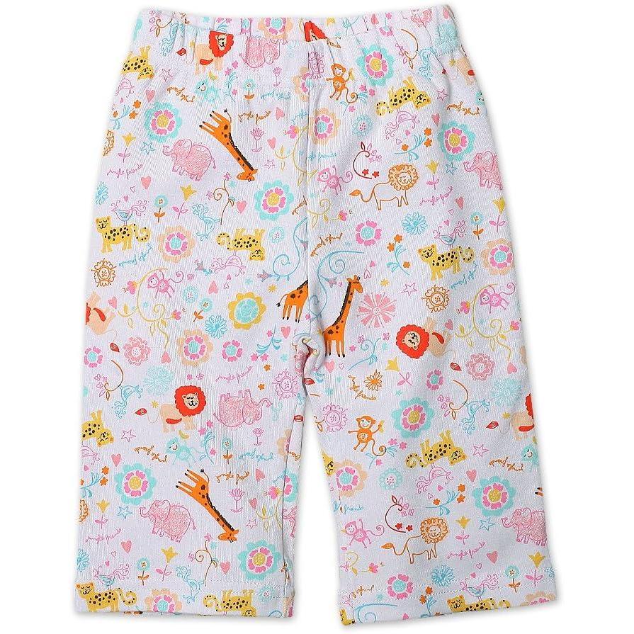 imageZutano BabyGirls Newborn Jungle Dream PantWhite