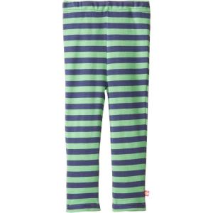 Zutano Little Girls’ Primary Stripe Skinny Legging(Navy/Apple)