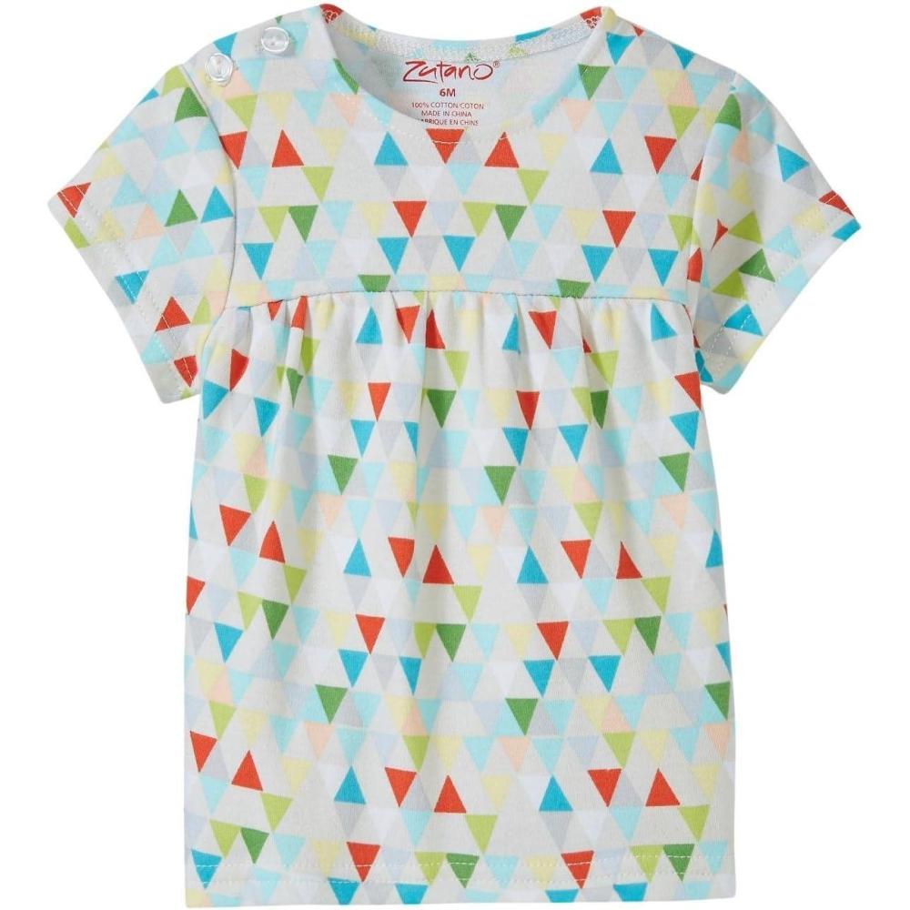imageZutano BabyGirls Triangulum SS Peasant TopMulti
