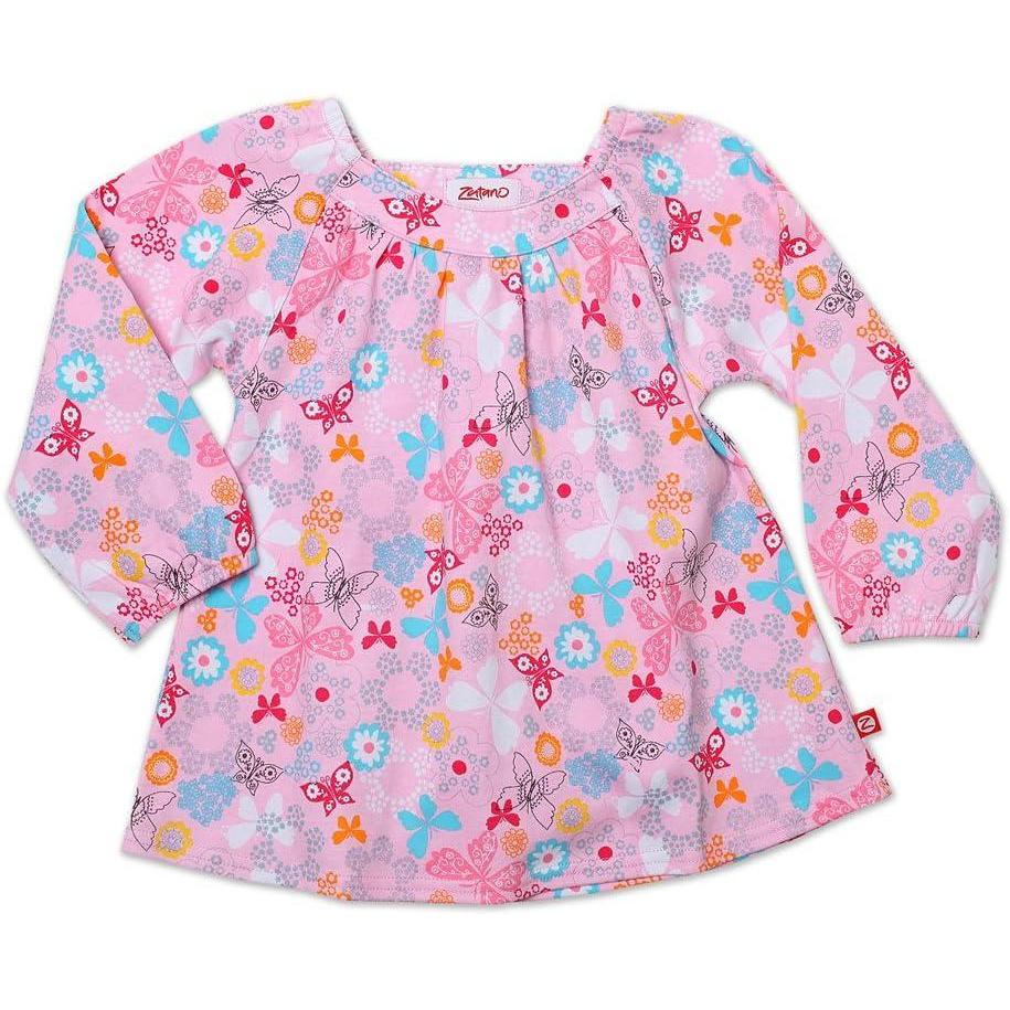 imageZutano Little Girls Summer Dream Long Sleeve Viola TopBlush