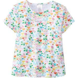 Zutano Baby Girls’ Elephantasia Swing Tee(White)